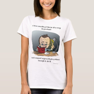 T-shirt J'adore lire Je sais que c'est important