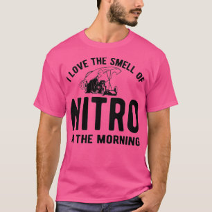 T-shirt J'adore l'odeur du nitro le matin