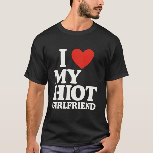 T-shirt J'adore ma copine sexy (Devant)