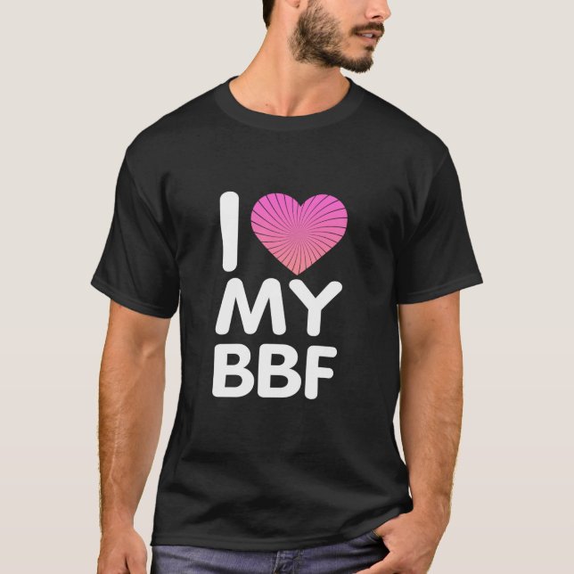 T-shirt J'adore mon BFF (Devant)