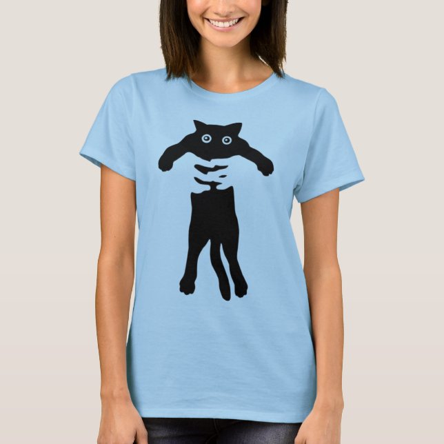 T-shirt J'adore mon chat (Devant)