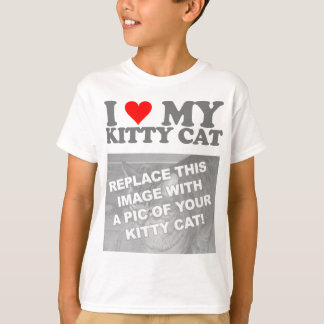 T-shirt J'adore mon chaton