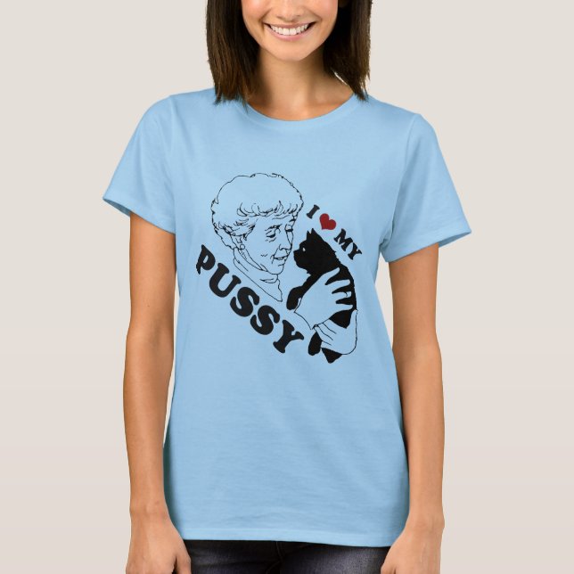 T-SHIRT J'ADORE MON CHATON (Devant)