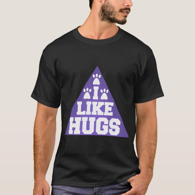 T-shirt J'adore mon chien Philly (Pug) (Devant)