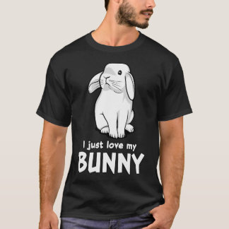 T-shirt J'adore mon lapin