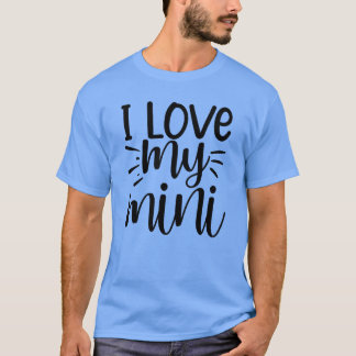 T-shirt J'adore mon mini01