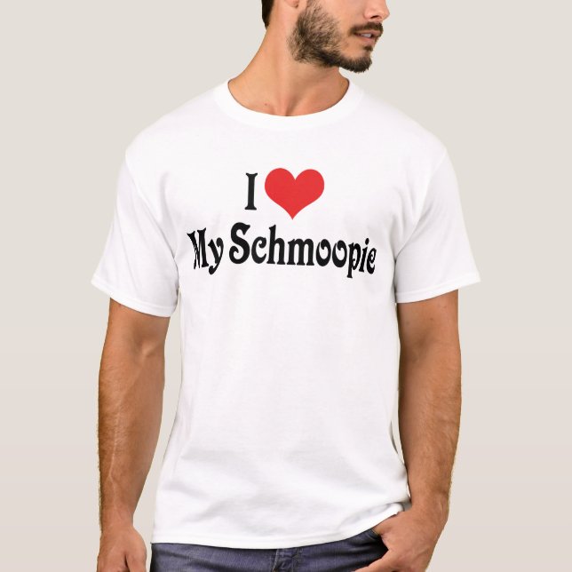 T-shirt J'adore mon Schmoopie (Devant)