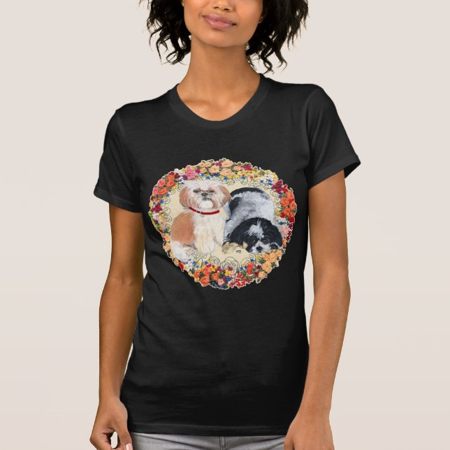 T-shirt J'adore mon Shih Tzu (Devant)