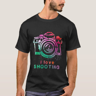 T-shirt j'adore photographier