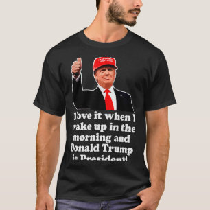 T-shirt J'adore quand Donald Trump est président 2024 47e