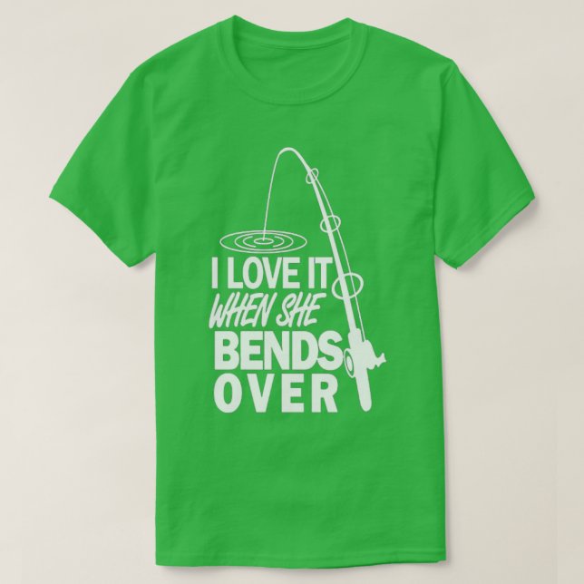 T-shirt J'adore quand elle se penche plus1 (Design devant)
