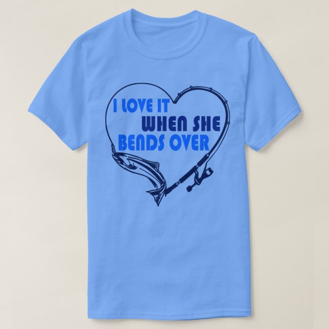 T-shirt J'adore quand elle se penche plus de 67 (Design devant)