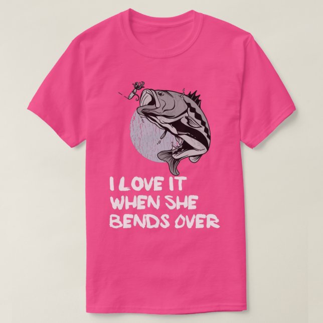 T-shirt J'adore quand elle se penche plus de 73 (Design devant)