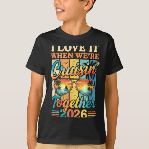 T-shirt J'adore quand on fait une croisière ensemble 2026