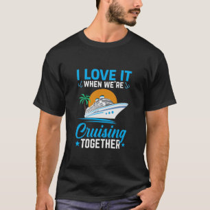 T-shirt J'adore Quand On Roule Ensemble Citation De Couple