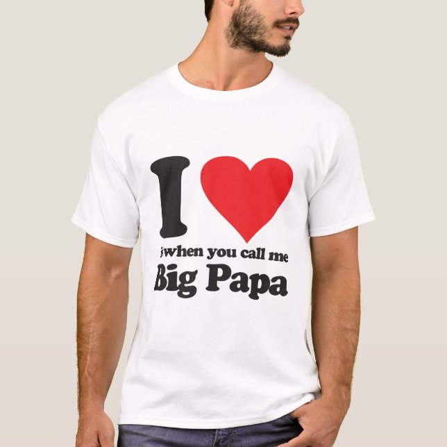 T-shirt J'adore quand tu m'appelles grand papa (Devant)