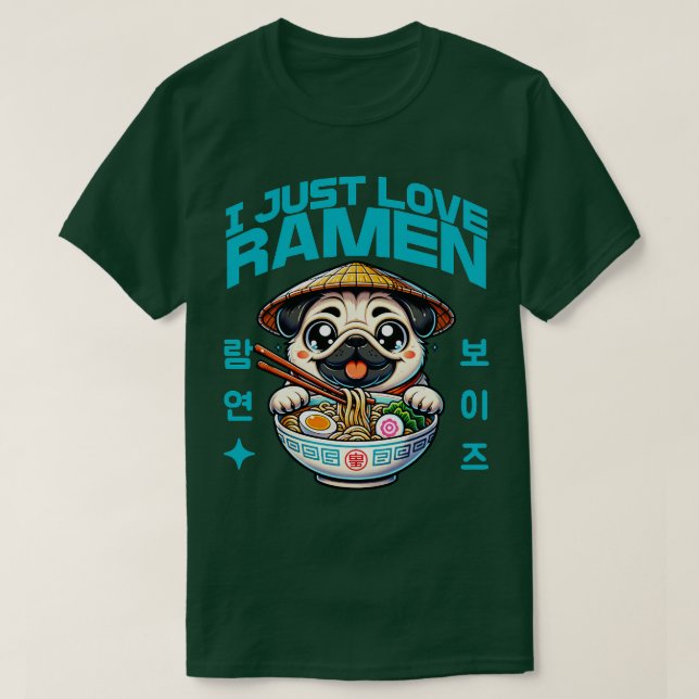 T-shirt J'adore Ramen (Design devant)
