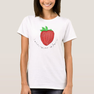 T-Shirt J'adore ramener ma fraise