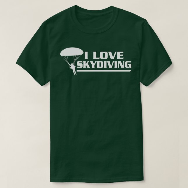 T-shirt J'adore Skydiver (Design devant)