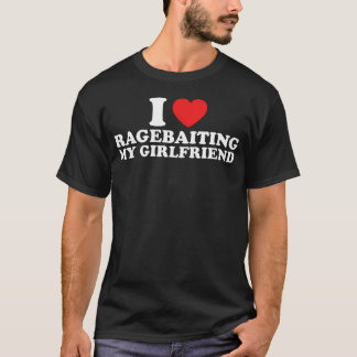 T-shirt J'adore taquiner ma copine drôle