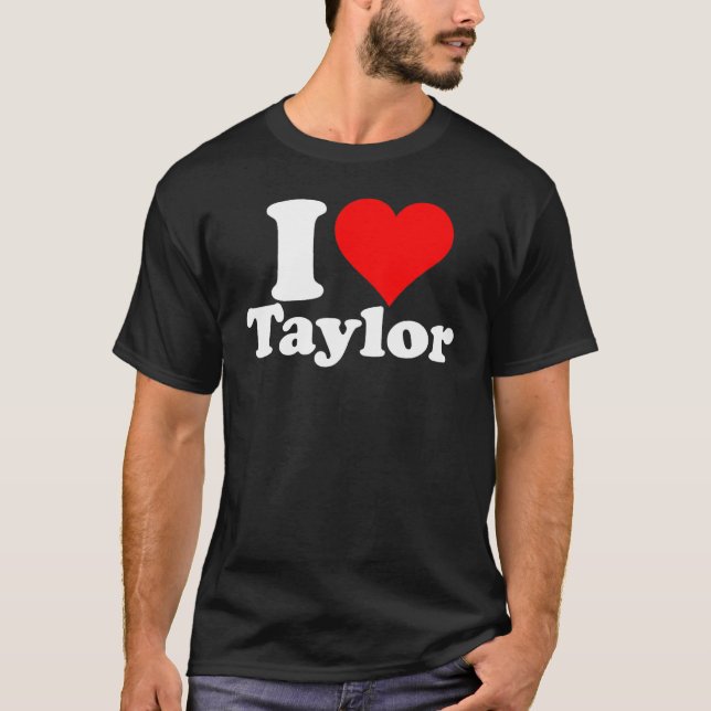 T-SHIRT J'ADORE TAYLOR (Devant)