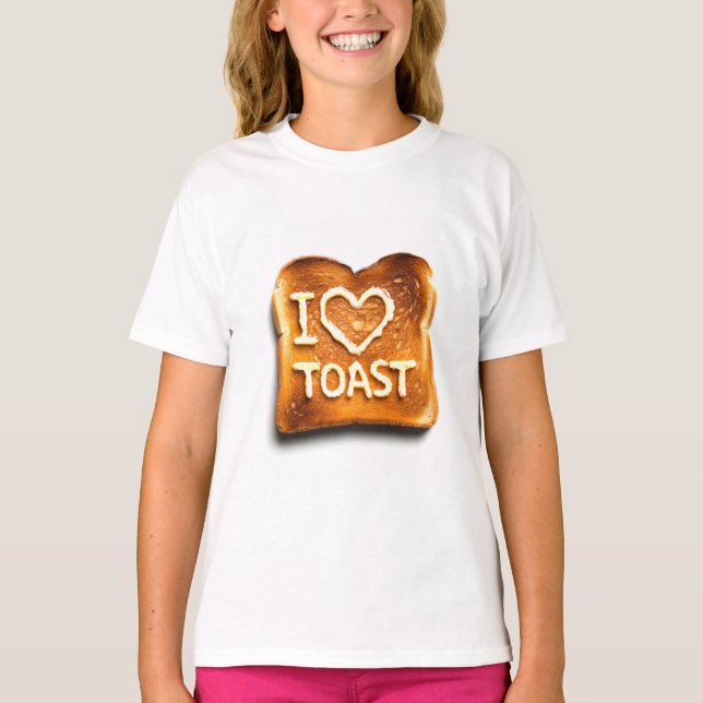 T-shirt J'adore Toast (Devant)