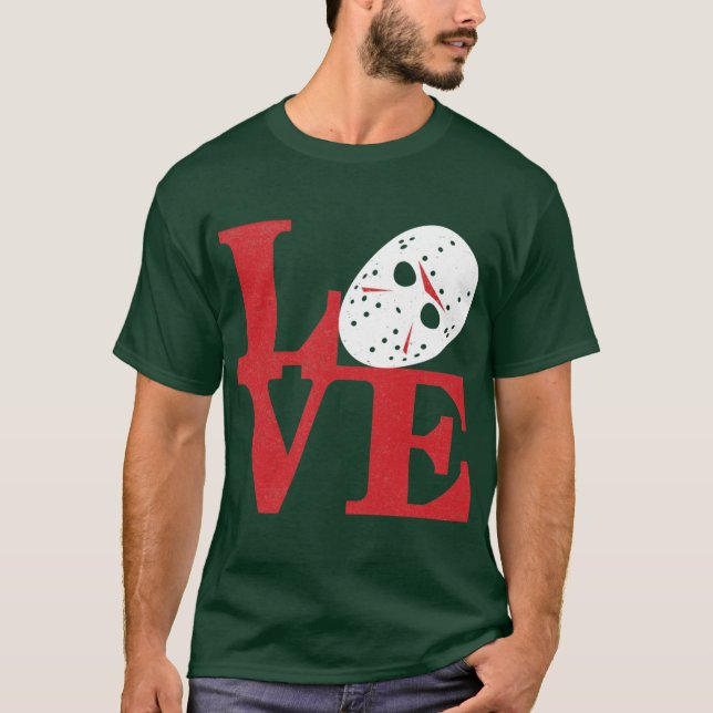 T-shirt J'ADORE Vendredi 13 (Devant)