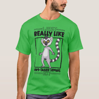 T-shirt J'adore vraiment RingTail Lemurs 1
