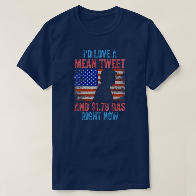 T-shirt J'adorerais un tweet moyen (Design devant)