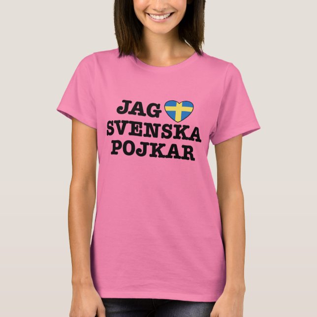 T-shirt Jag Svenska Pojkar (Devant)