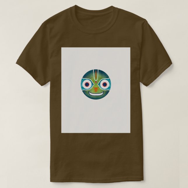 T-shirt JAGANNATH SEIGNEUR DE L'UNIVERS Graphique (Design devant)