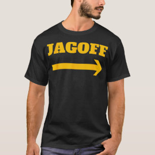 T-shirt Jagoff Funny Black et Gold Pittsburgh Slang