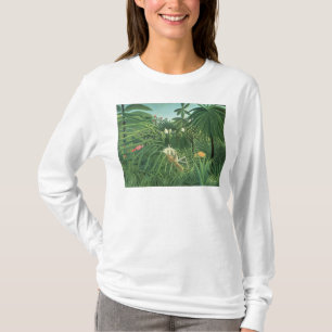 T-shirt Jaguar attaquant un cheval, 1910