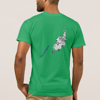 T-shirt Jaguar floral