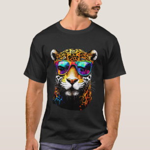T-shirt Jaguar Grand Chat Panthère Amoureux de Chat Drôle
