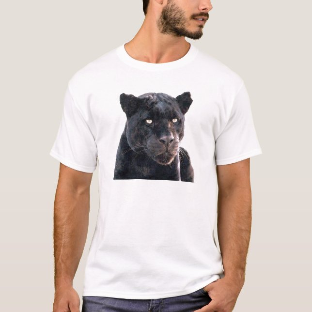 T-shirt Jaguar noir (Devant)