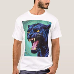 T-shirt Jaguar - Panthère noire