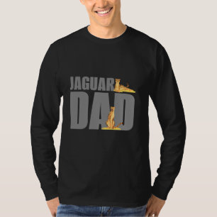 T-shirt Jaguar Papa Chemise Jaguar Lover Jaguars