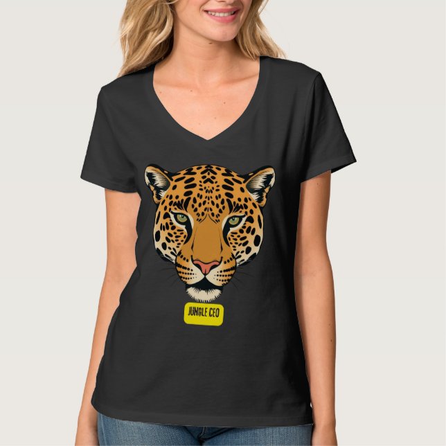 T-shirt Jaguar. PDG de Jungle (Devant)