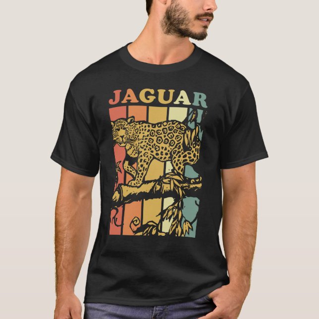 T-shirt Jaguar rayé (Devant)