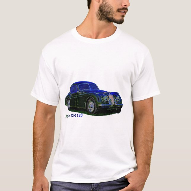 T-shirt Jaguar XK120 (Devant)