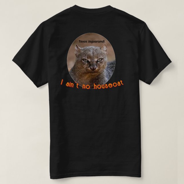 T-shirt Jaguarundi (Design dos)