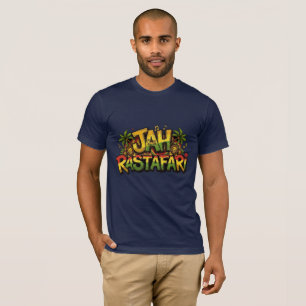 T-shirt Jah Rastafari Reggae