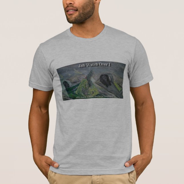 T-SHIRT JAH VEILLE SUR I (Devant)