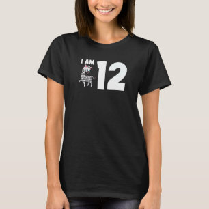 T-shirt J'Ai 12 Ans Zebra 12