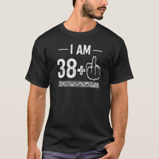 T-shirt J'ai 38 ans plus 1 39e anniversaire