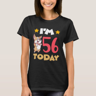 T-shirt J'ai 56 ans aujourd'hui
