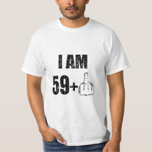 T-shirt J'ai 60 ans drôle d'anniversaire homme chemise