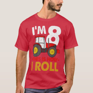 T-shirt J'ai 8 ans C'est comme ça que je roule Camion Anni