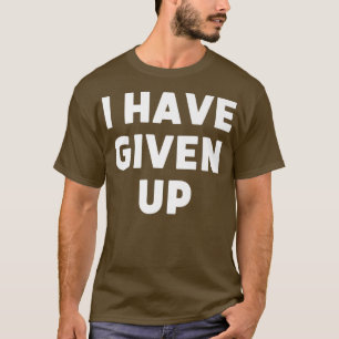 T-shirt J'Ai Abandonné L'Anxiété Sociale Dépression Mental